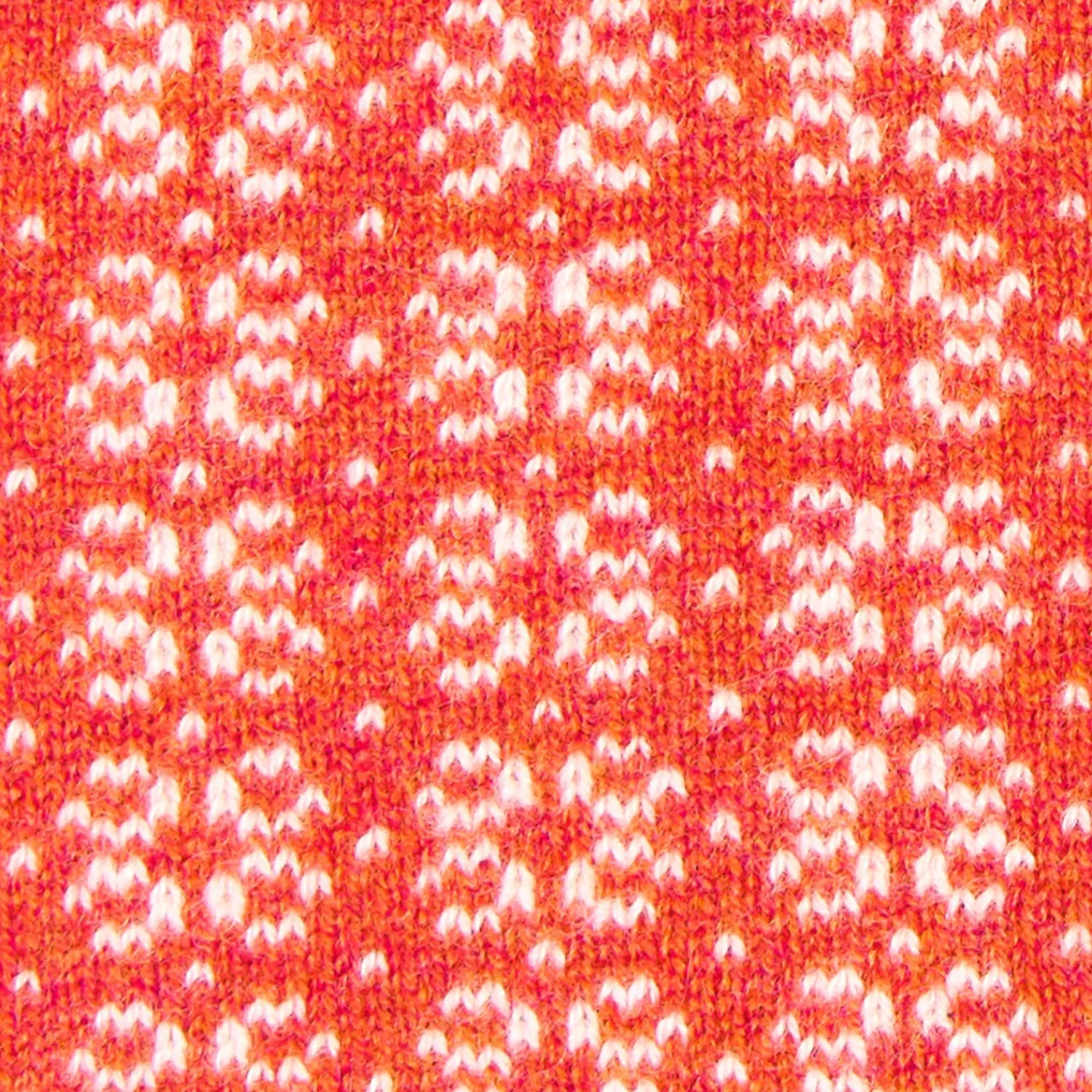 E.Marinella Scaldacollo|Scaldacollo|SCALDACOLLO ARANCIONE E BEIGE MICROFANTASIA In cashmere