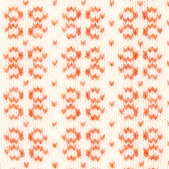 E.Marinella Scaldacollo|Scaldacollo|SCALDACOLLO ARANCIONE E BEIGE MICROFANTASIA In cashmere