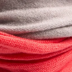 E.Marinella Scaldacollo|SCALDACOLLO ARANCONE E BEIGE DOPPIO INTRECCIO In cashmere
