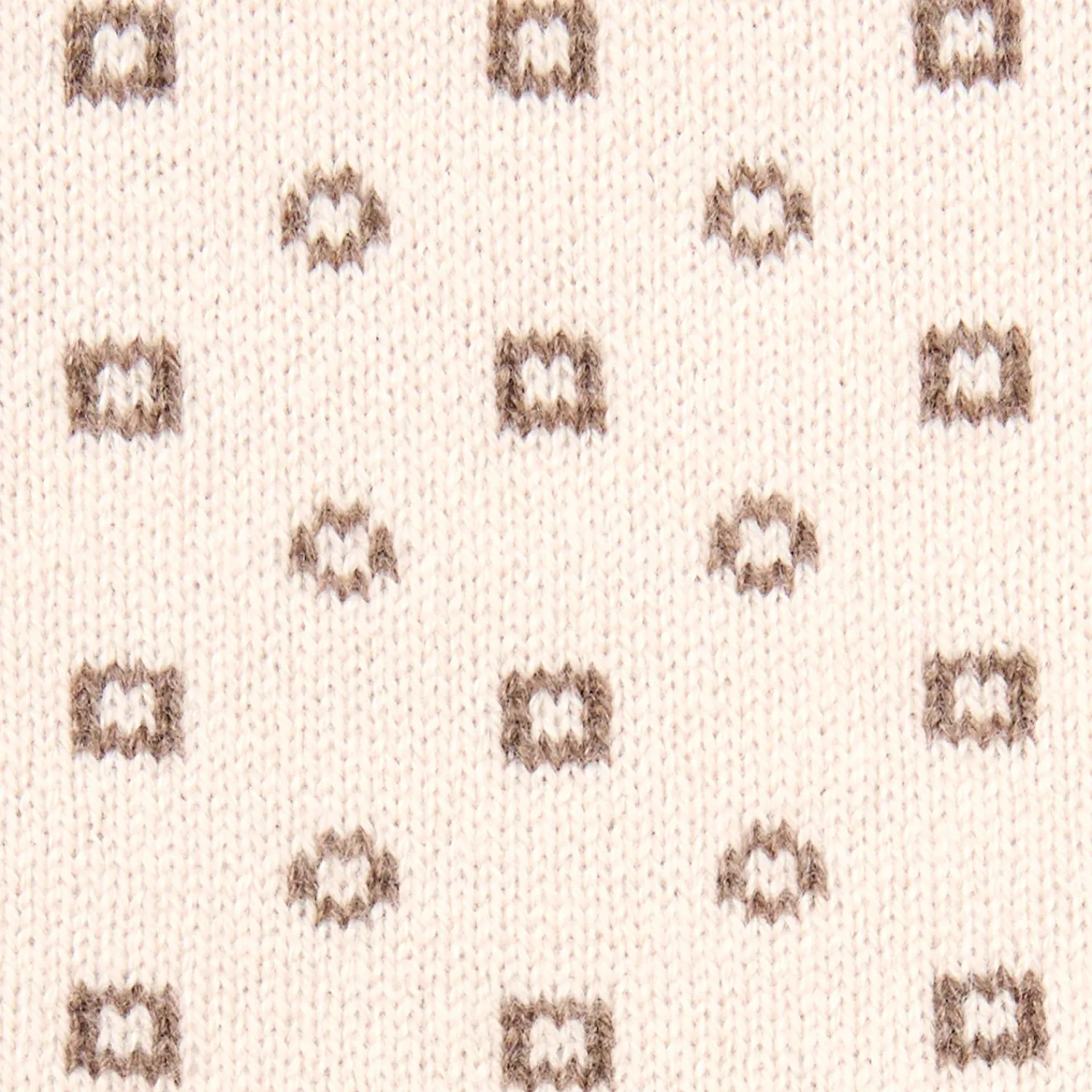 E.Marinella Scaldacollo|SCALDACOLLO BEIGE MICROFANTASIA In cashmere