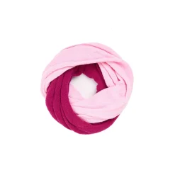 E.Marinella Scaldacollo|SCALDACOLLO FUCSIA E ROSA CHIARO DOPPIO INTRECCIO In cashmere