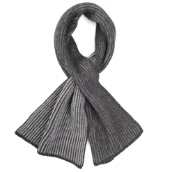 E.Marinella Scaldacollo|SCALDACOLLO GRIGIO SCURO IN CASHMERESolid color