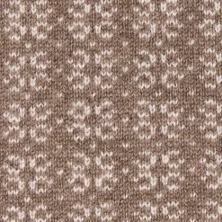 E.Marinella Scaldacollo|SCALDACOLLO MARRONE SCURO E BEIGE MICROFANTASIA In cashmere