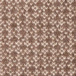 E.Marinella Scaldacollo|SCALDACOLLO MARRONE SCURO E BEIGE MICROFANTASIA In cashmere