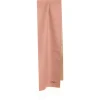 E.Marinella Sciarpe Invernali|SCIARPA BICOLOR ROSA E BEIGE IN SETA E CASHMERE Tinta unita