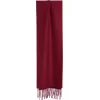 E.Marinella Sciarpe Invernali|SCIARPA TINTA UNITA BORDEAUX In lana
