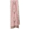 E.Marinella Sciarpe In Seta|SCIARPA TUBOLARE ROSA IN SETA TWILL Paisley pattern