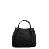 E.Marinella Tote Bag|SOFT BAG NERA In pelle liscia