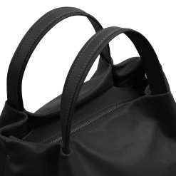 E.Marinella Tote Bag|SOFT BAG NERA In pelle liscia