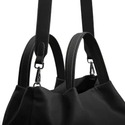 E.Marinella Tote Bag|SOFT BAG NERA In pelle liscia
