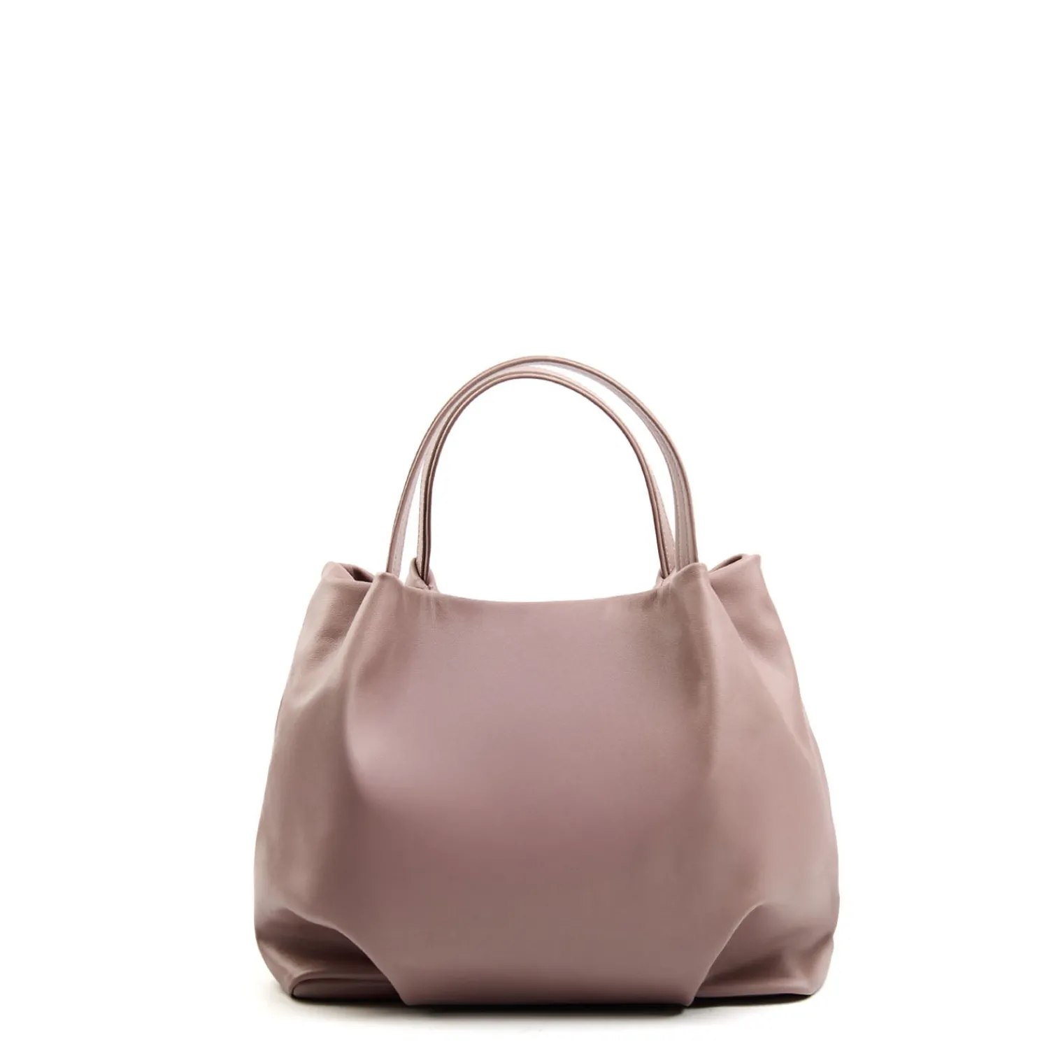E.Marinella Tote Bag|SOFT BAG ROSAIn pelle liscia
