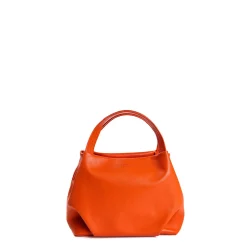 E.Marinella Mini Bag|SOFT MINI BAG ARANCIONEIn pelle liscia