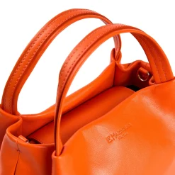E.Marinella Mini Bag|SOFT MINI BAG ARANCIONEIn pelle liscia