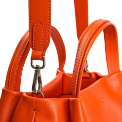 E.Marinella Mini Bag|SOFT MINI BAG ARANCIONEIn pelle liscia