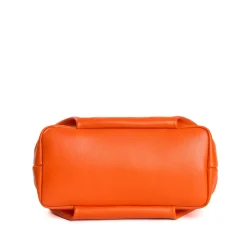 E.Marinella Mini Bag|SOFT MINI BAG ARANCIONEIn pelle liscia