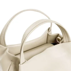 E.Marinella Mini Bag|SOFT MINI BAG BEIGE POLVERE In pelle liscia