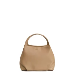 E.Marinella Mini Bag|SOFT MINI BAG CUOIO POLVERE In pelle liscia