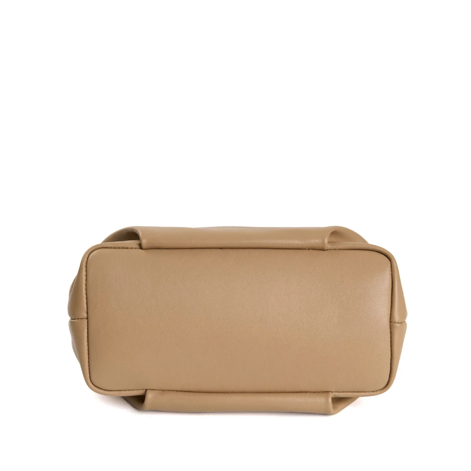 E.Marinella Mini Bag|SOFT MINI BAG CUOIO POLVERE In pelle liscia