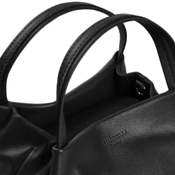 E.Marinella Mini Bag|SOFT MINI BAG NERA In pelle liscia