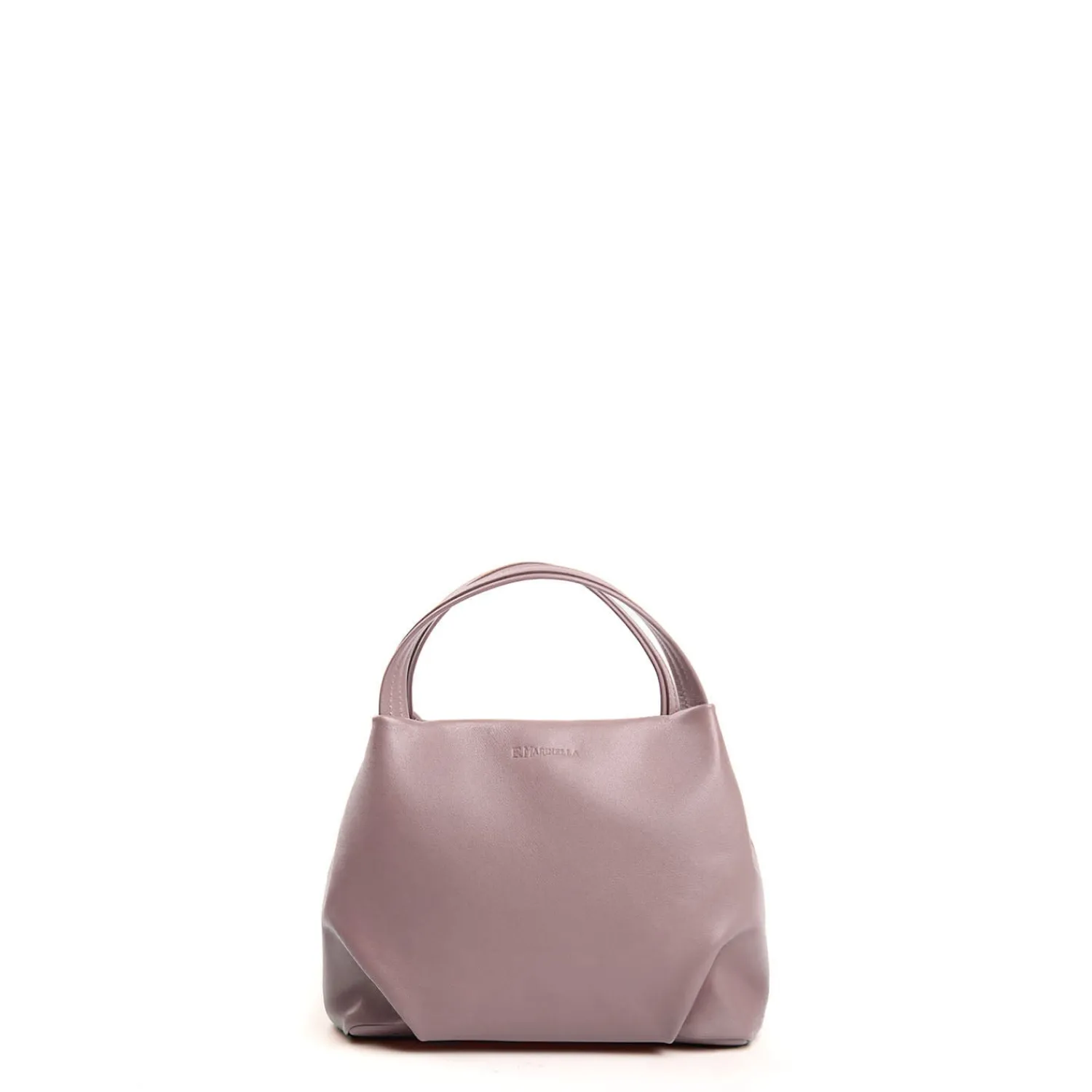 E.Marinella Mini Bag|SOFT MINI BAG ROSA In pelle liscia