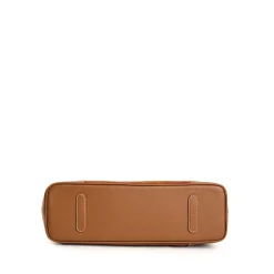 E.Marinella Tote Bag|TOTE BAG MIDI COLOR CUOIO In suede e pelle