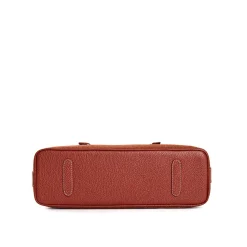E.Marinella Tote Bag|TOTE BAG MIDI MARRONE CHIARO In lana e pelle