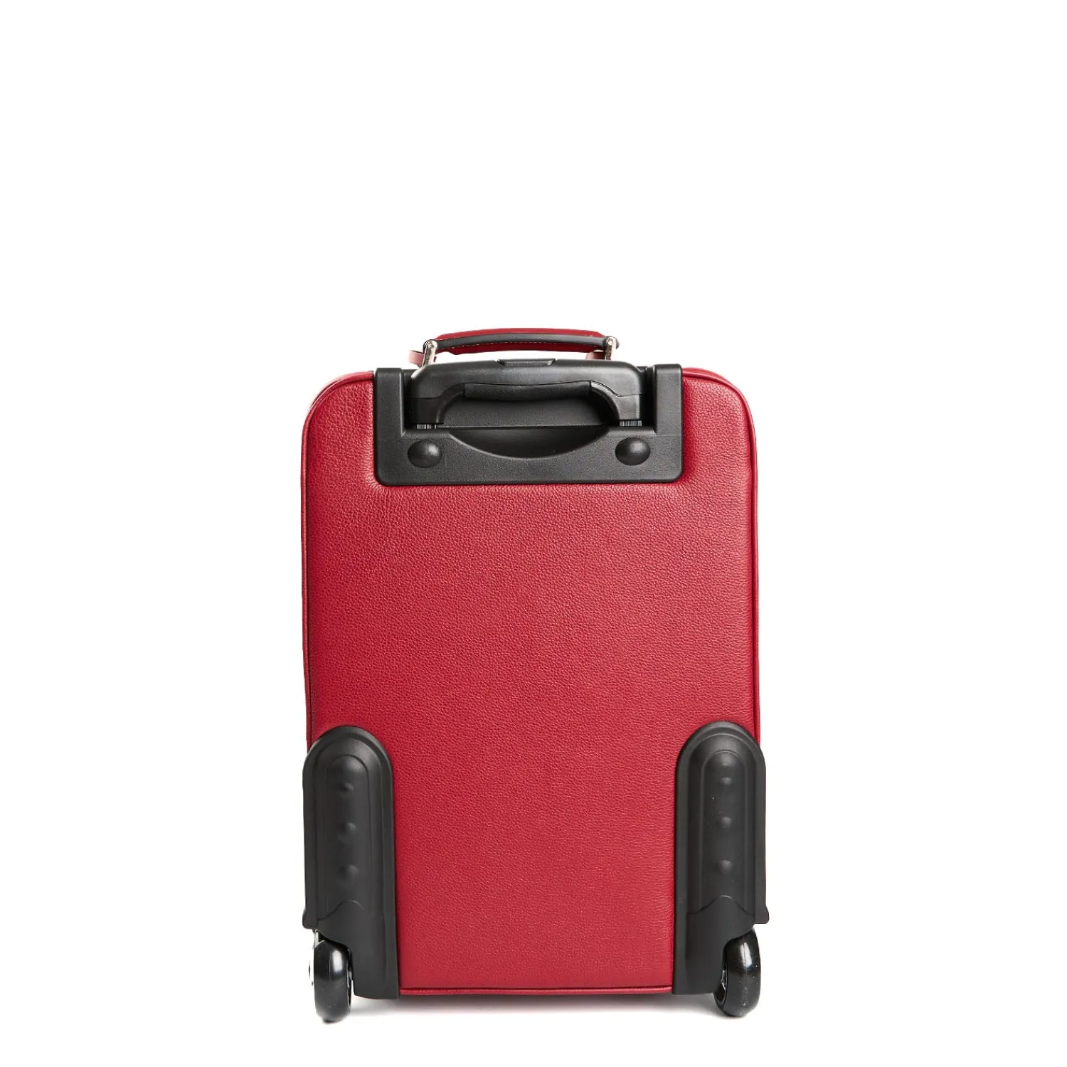 E.Marinella Borse Da Viaggio E Trolley|Borse Da Viaggio E Trolley|TROLLEY SEMIRIGIDO ROSSO In pelle martellata